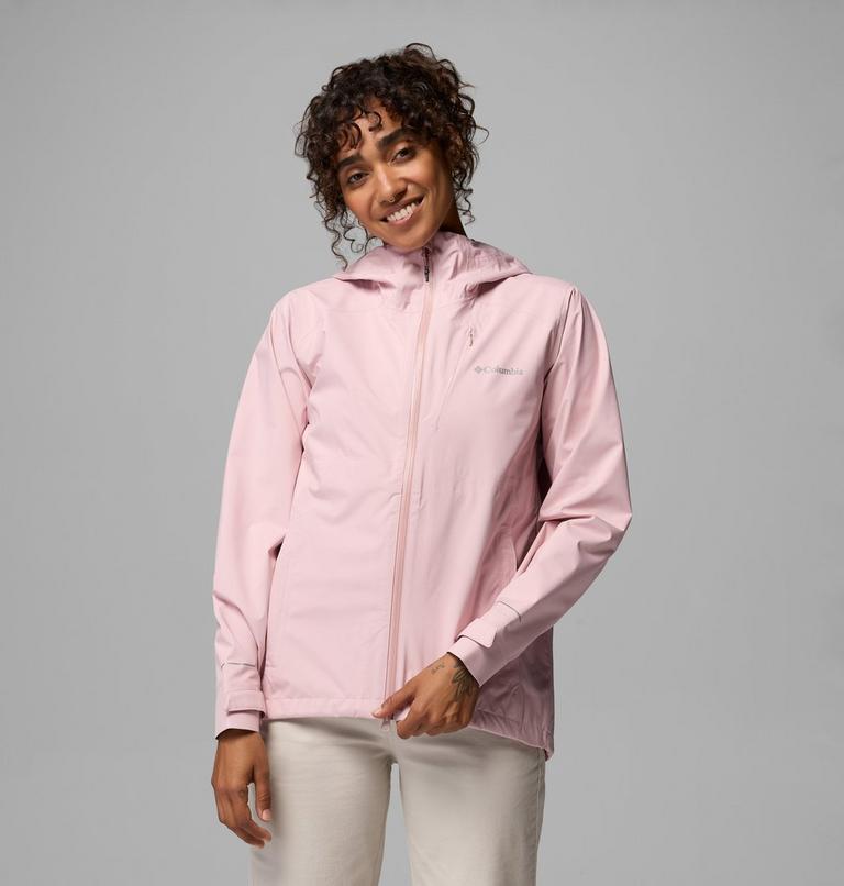 Chaqueta impermeable f&aacute;cil de guardar Trailborne 2.5L para mujer, Color: Mineral Pink, image 1