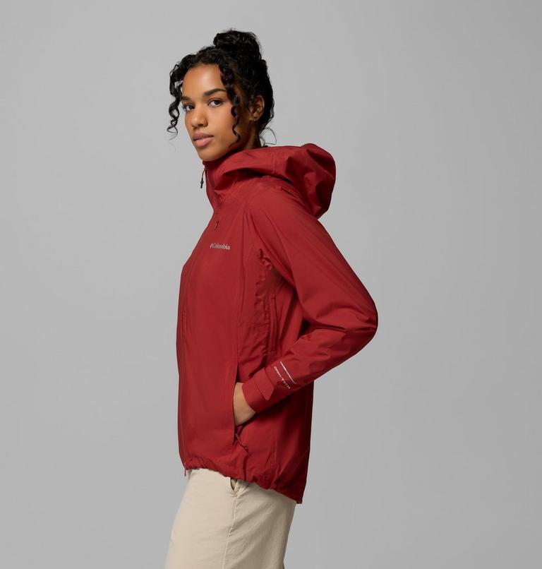 Chaqueta impermeable f&aacute;cil de guardar Trailborne 2.5L para mujer, Color: Red Oxide, image 4