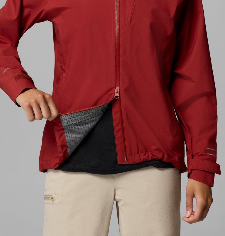 Chaqueta impermeable f&aacute;cil de guardar Trailborne 2.5L para mujer, Color: Red Oxide, image 11