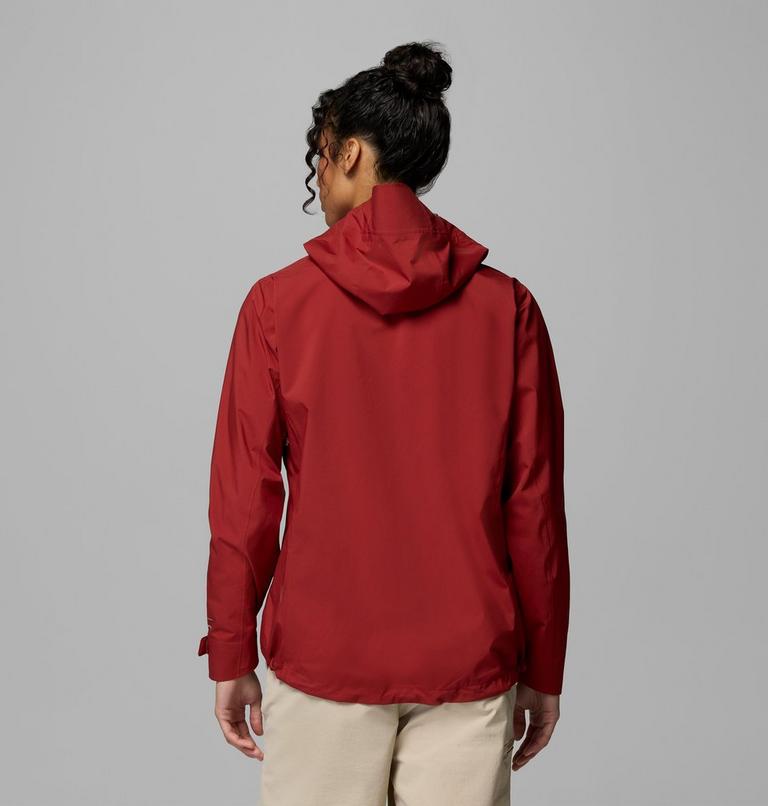 Chaqueta impermeable f&aacute;cil de guardar Trailborne 2.5L para mujer, Color: Red Oxide, image 3