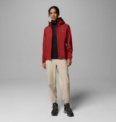 Chaqueta impermeable f&aacute;cil de guardar Trailborne 2.5L para mujer, Color: Red Oxide, image 2