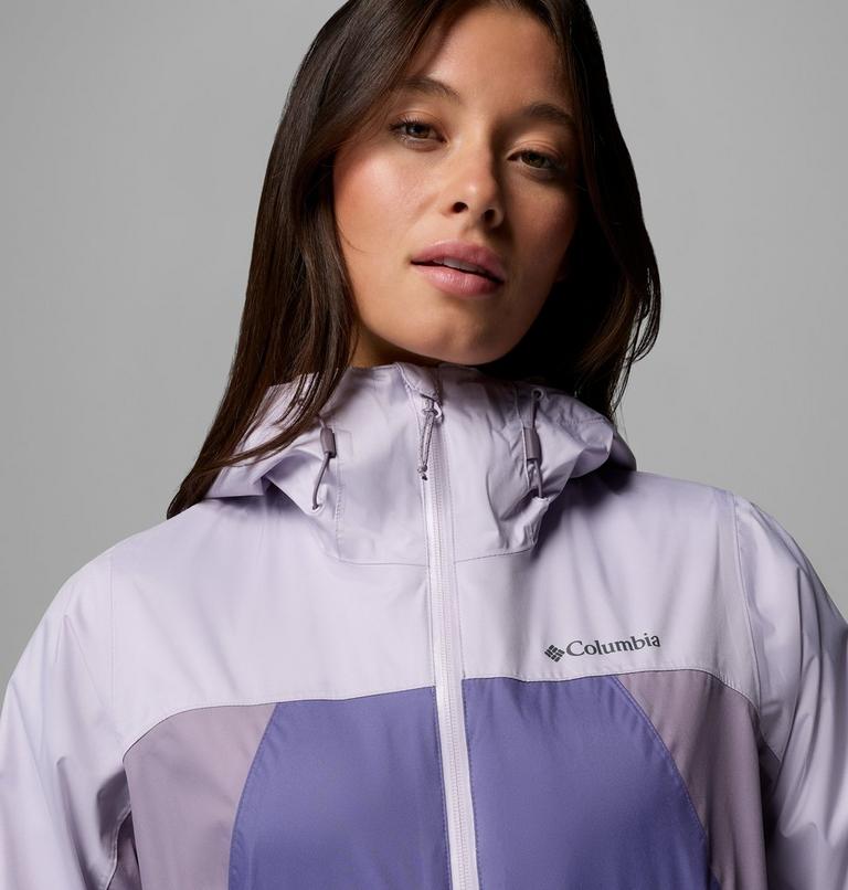 Women's Inner Limits IV Waterproof Jacket, Color: Stormwatch, Lavender Pearl, Shale Purple, image 6