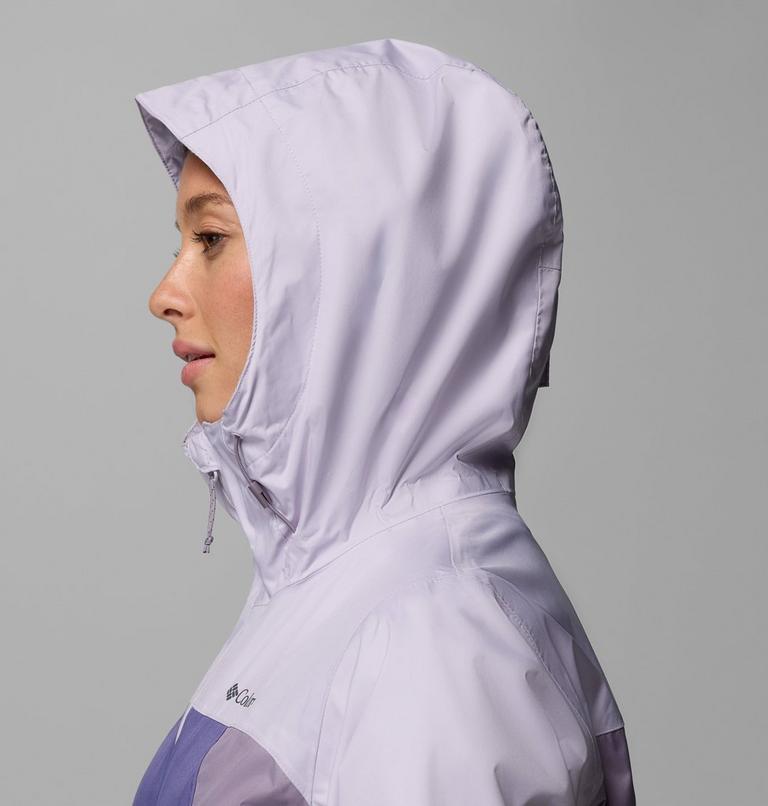 Women's Inner Limits IV Waterproof Jacket, Color: Stormwatch, Lavender Pearl, Shale Purple, image 7
