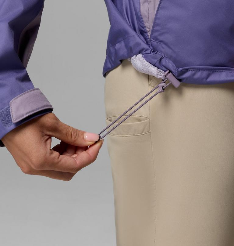 Women's Inner Limits IV Waterproof Jacket, Color: Stormwatch, Lavender Pearl, Shale Purple, image 8