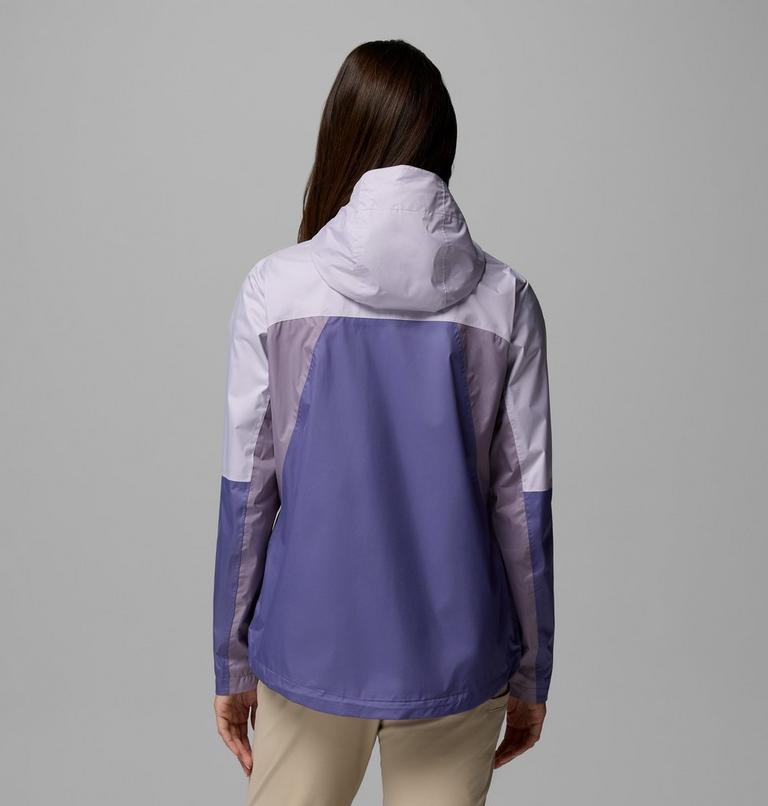 Women's Inner Limits IV Waterproof Jacket, Color: Stormwatch, Lavender Pearl, Shale Purple, image 3