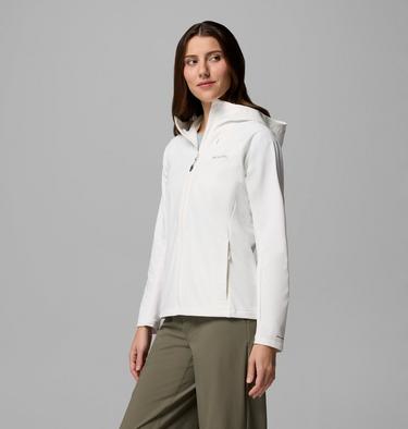 Veste Softshell &agrave; Capuche Trailborne Femme, Color: Sea Salt, image 12