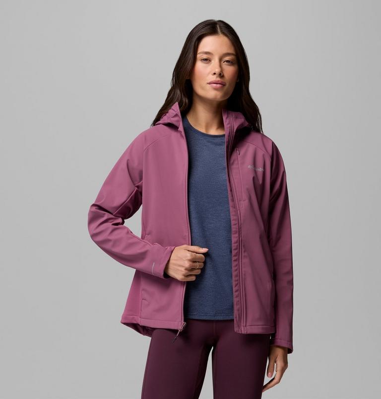 Veste Softshell &agrave; Capuche Trailborne Femme, Color: Antique Mauve, image 5