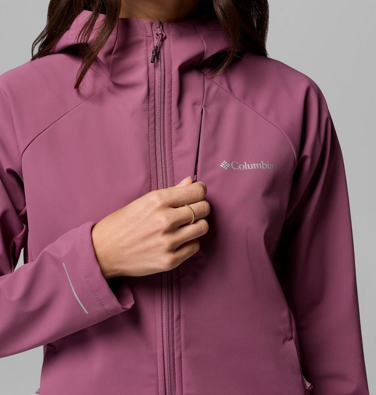 Veste Softshell &agrave; Capuche Trailborne Femme, Color: Antique Mauve, image 9