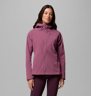Veste Softshell &agrave; Capuche Trailborne Femme, Color: Antique Mauve, image 1