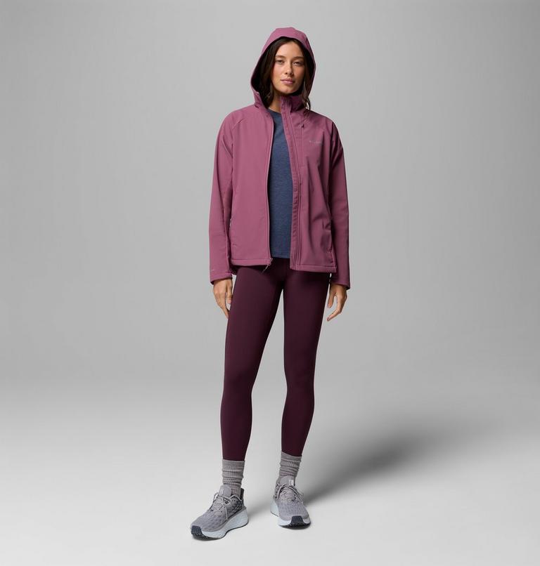 Veste Softshell &agrave; Capuche Trailborne Femme, Color: Antique Mauve, image 2