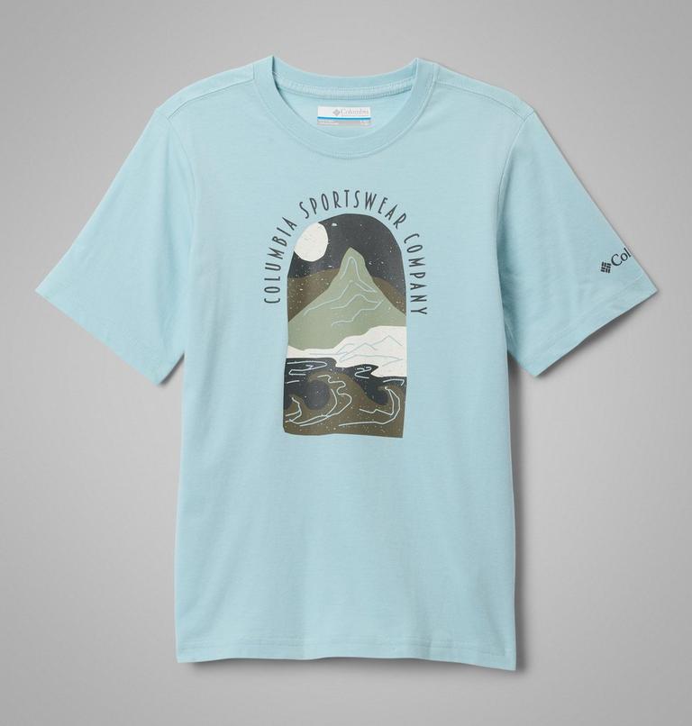 Boys' Valley Creek II Organic Cotton T-Shirt, Color: Marine Light, Cozy Coastline, image 1