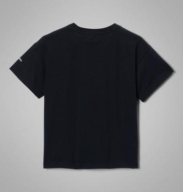 Girls' Mission Lake II Organic Cotton T-Shirt, Color: Black, Bubbly, image 4