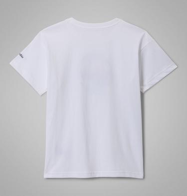 Girls' Mission Lake II Organic Cotton T-Shirt, Color: White, Bubbly Scoped View, image 4