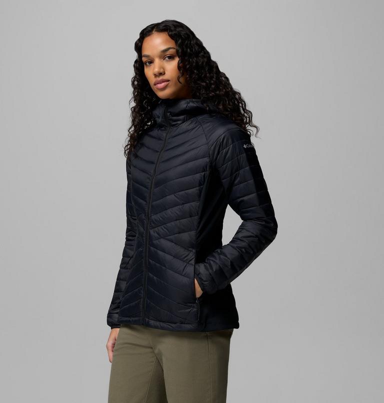 Women's Powder Pass III Hybrid Insulated Jacket, Color: Black, image 4