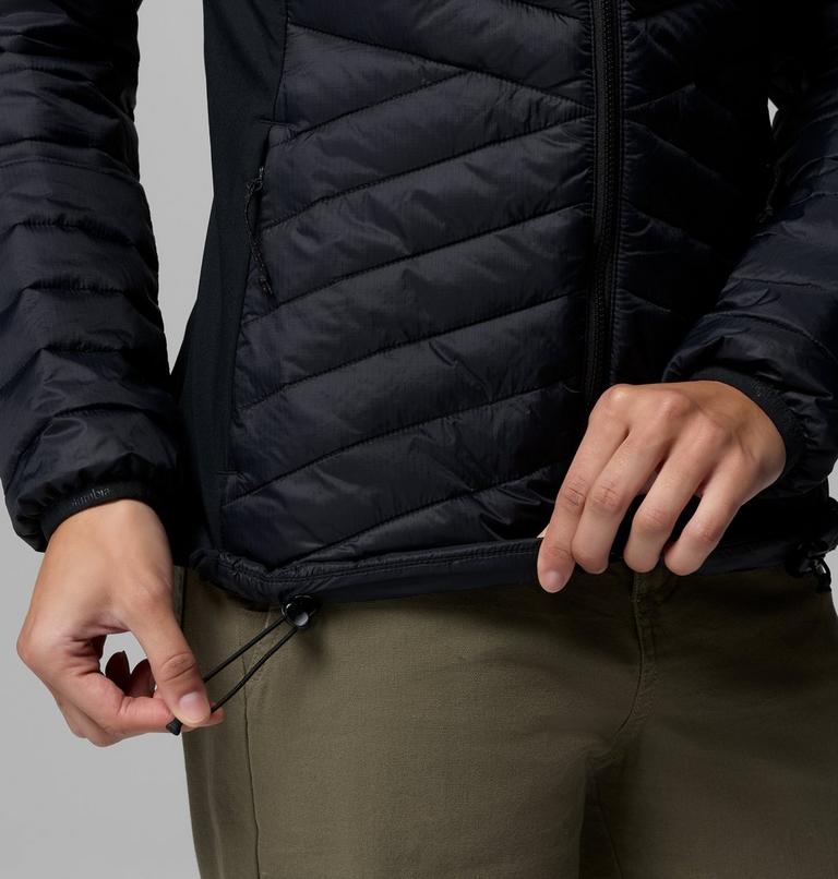 Women's Powder Pass III Hybrid Insulated Jacket, Color: Black, image 8