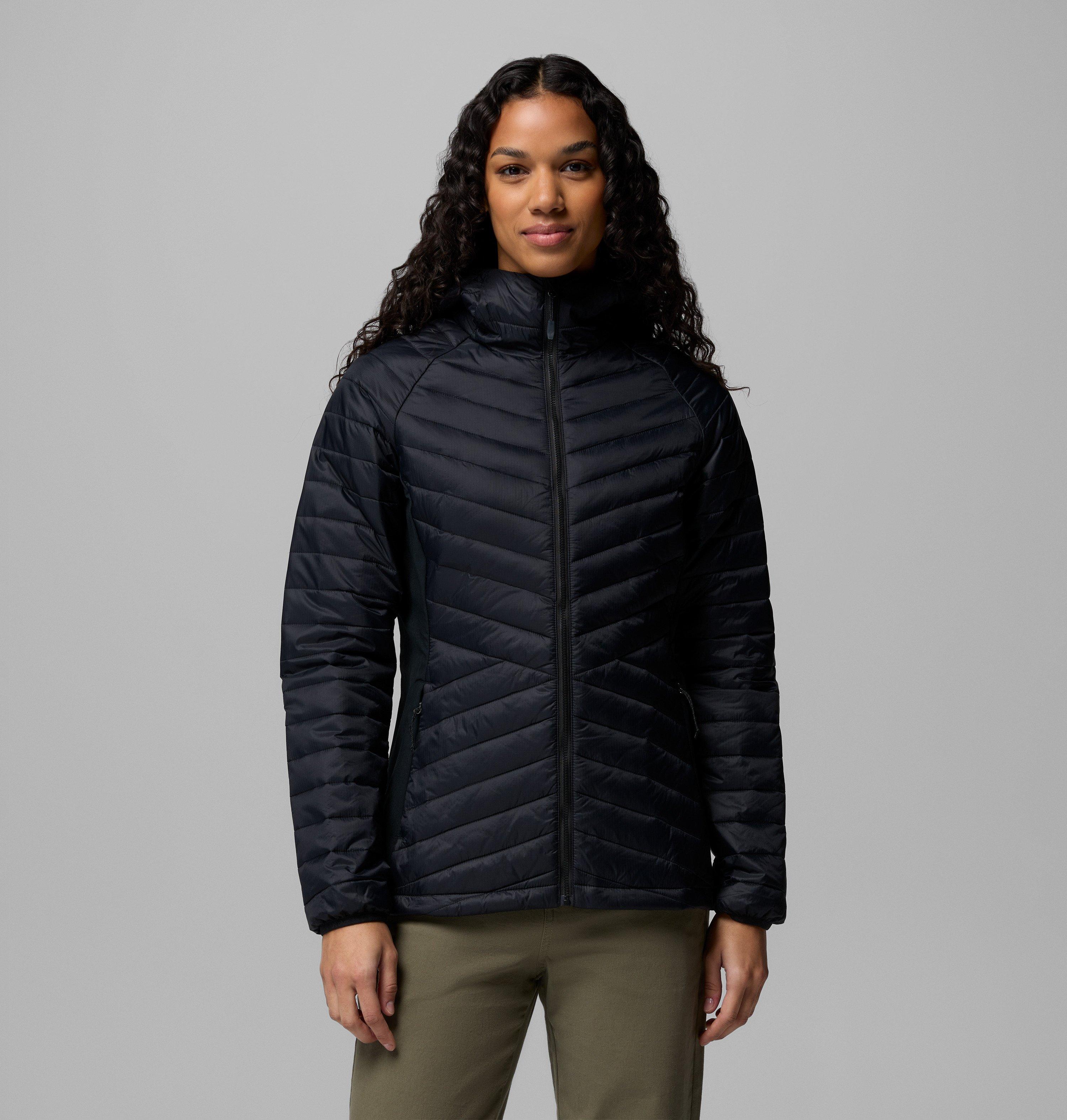 Columbia Sportswear Women's Black Columbia - Powder Pass™ Iii Hybrid Insulated Jacket - Extra Small