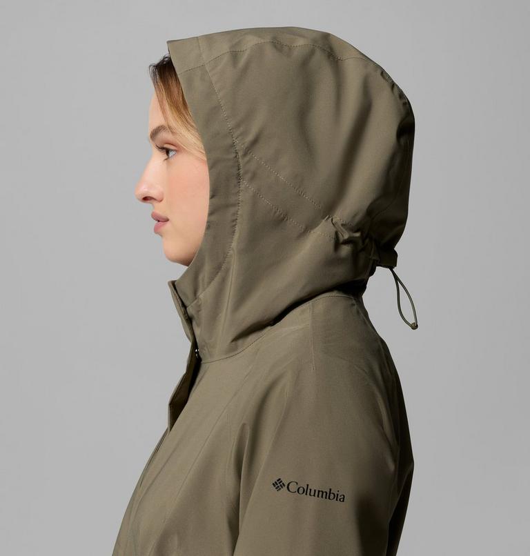 Veste Imperm&eacute;able Recycl&eacute;e Altbound II Femme, Color: Stone Green, image 7