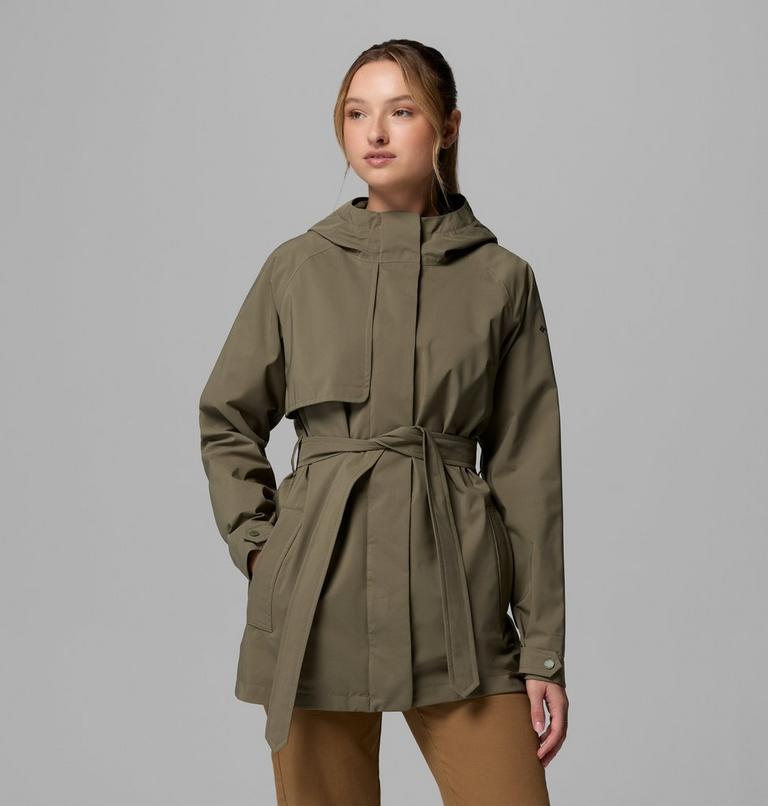 Veste Imperm&eacute;able Recycl&eacute;e Altbound II Femme, Color: Stone Green, image 1