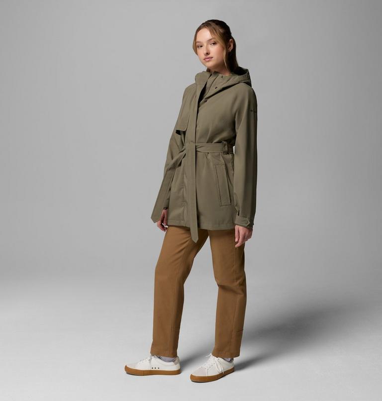 Veste Imperm&eacute;able Recycl&eacute;e Altbound II Femme, Color: Stone Green, image 2