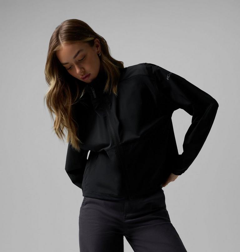 Women's AmazeStretch Windbreaker, Color: Black, image 9