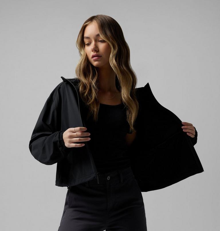 Women's AmazeStretch Windbreaker, Color: Black, image 10