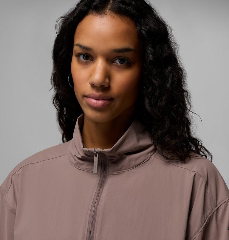 Women's AmazeStretch Windbreaker, Color: Iron, image 5
