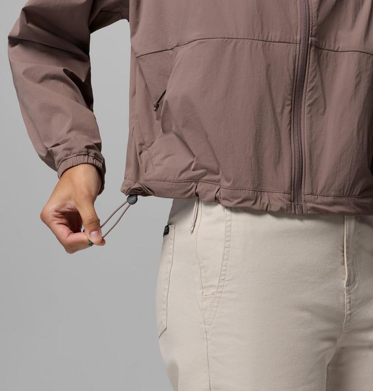 Women's AmazeStretch Windbreaker, Color: Iron, image 6