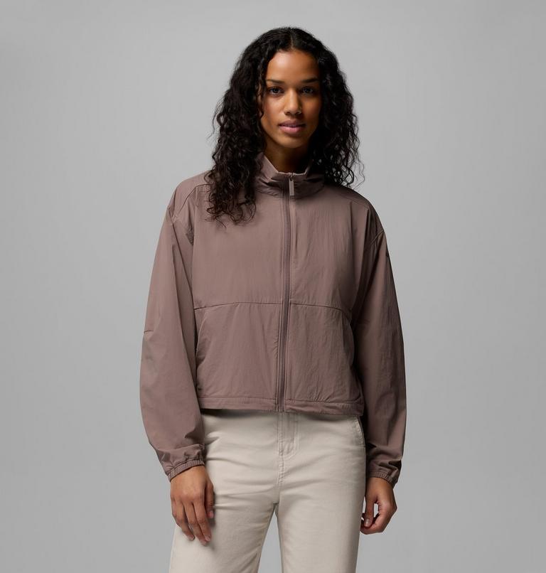 Women's AmazeStretch Windbreaker, Color: Iron, image 1