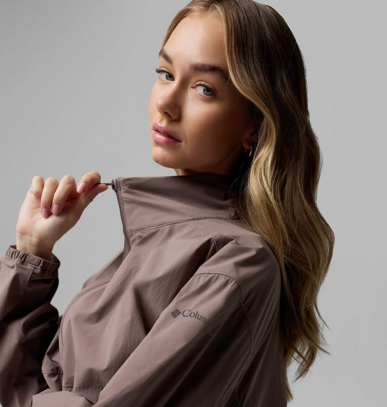 Women's AmazeStretch Windbreaker, Color: Iron, image 7