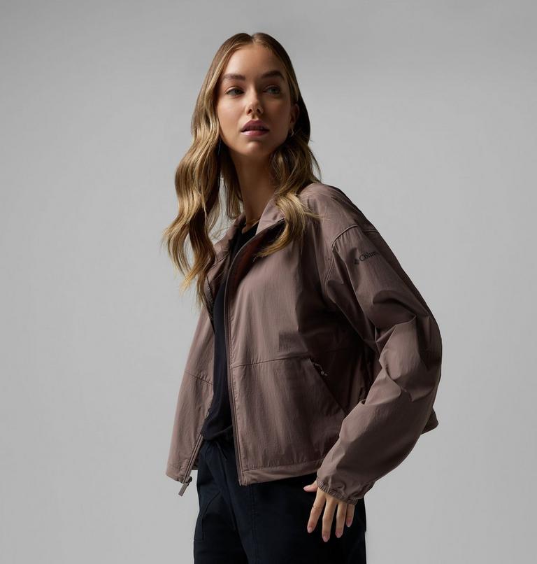 Women's AmazeStretch Windbreaker, Color: Iron, image 10