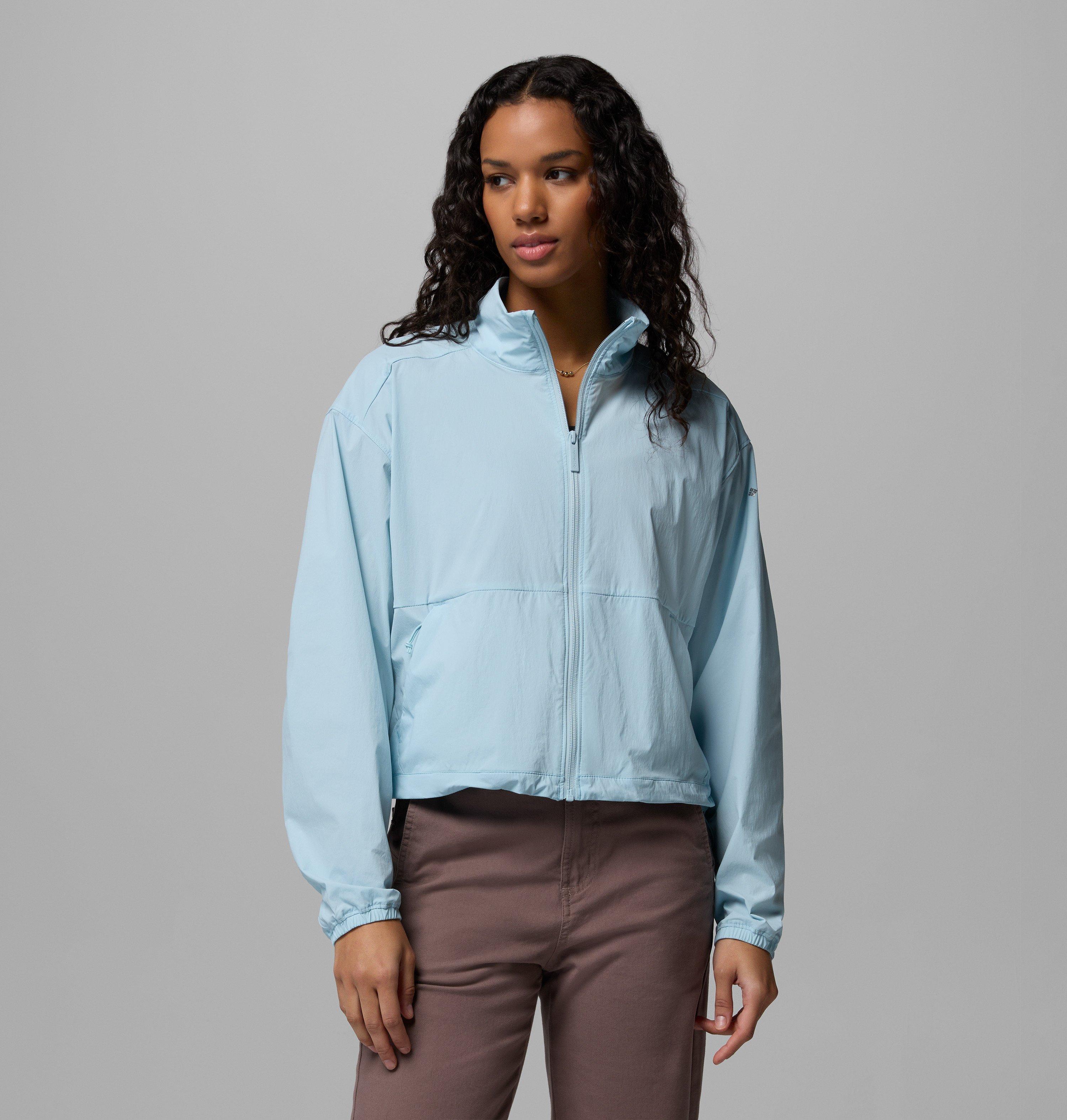 Columbia Sportswear Women's Blue Columbia - Amazestretch™ Windbreaker - Marine Light Extra Small