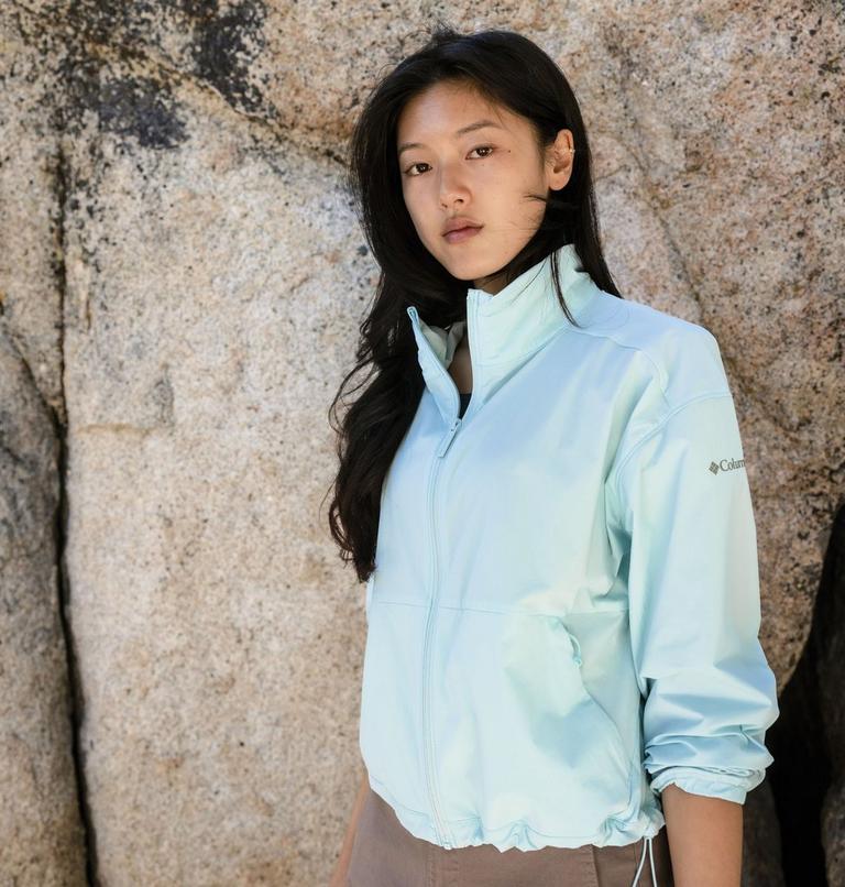 Women's AmazeStretch Windbreaker, Color: Marine Light, image 8