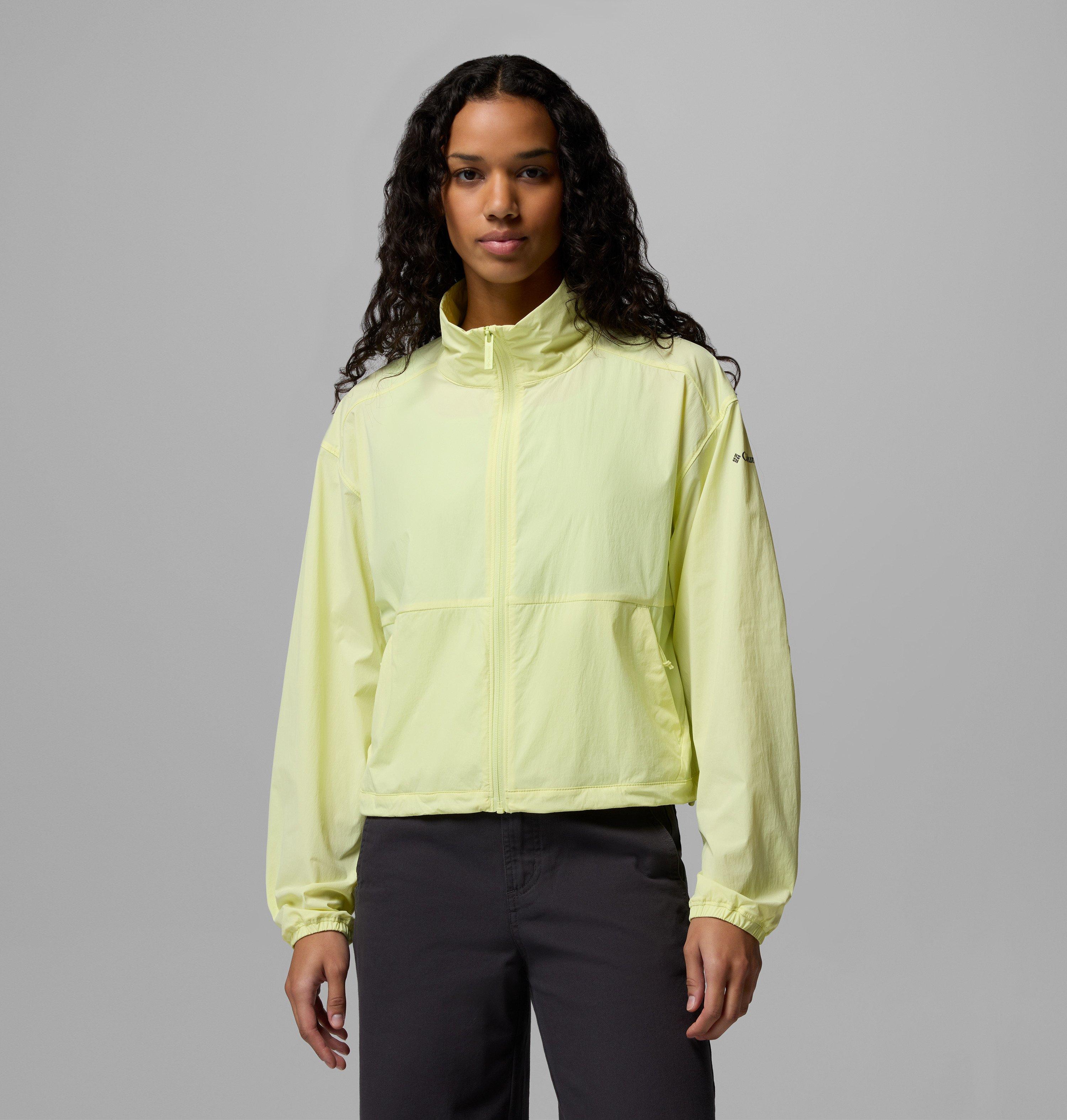 Columbia Sportswear Women's Yellow Columbia - Amazestretch™ Windbreaker - Citron Haze Medium