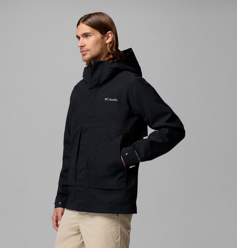 Men's Street Heights Waterproof Jacket, Color: Black, image 4