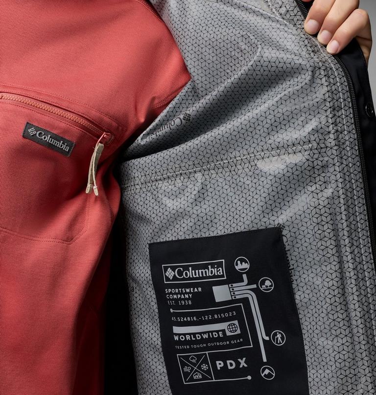 Men's Street Heights Waterproof Jacket, Color: Black, image 6