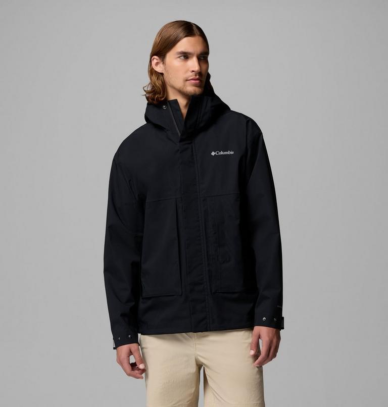 Men's Street Heights Waterproof Jacket, Color: Black, image 1