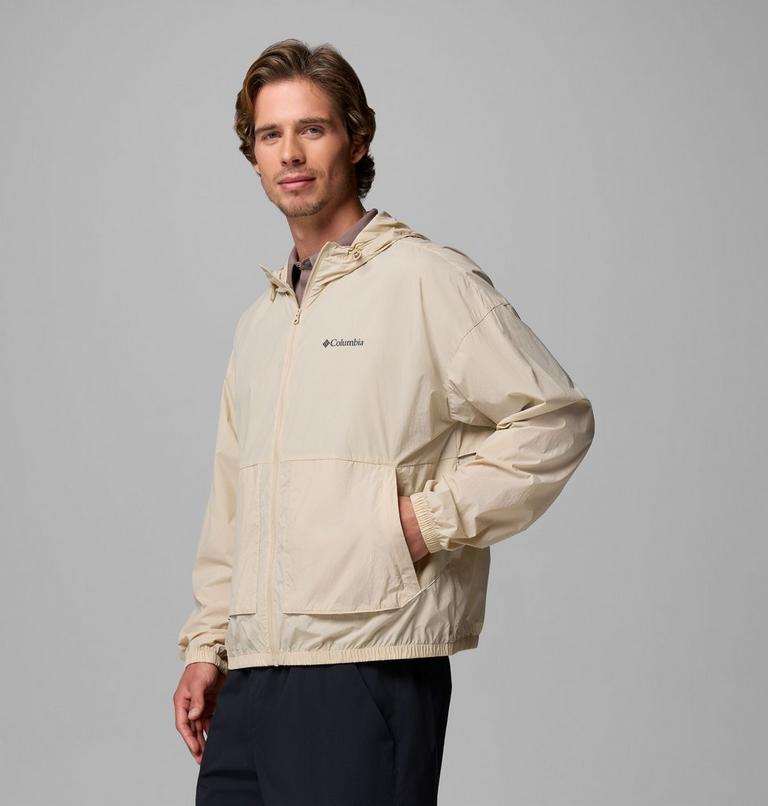 Men's Street Heights Hooded Windbreaker, Color: Ancient Fossil, image 4