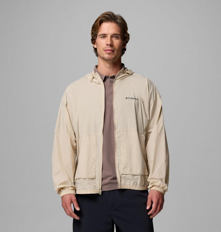 Men's Street Heights Hooded Windbreaker, Color: Ancient Fossil, image 5