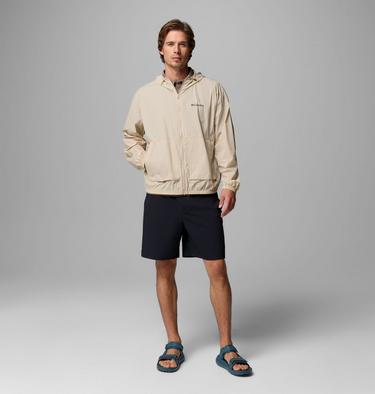 Men's Street Heights Hooded Windbreaker, Color: Ancient Fossil, image 4