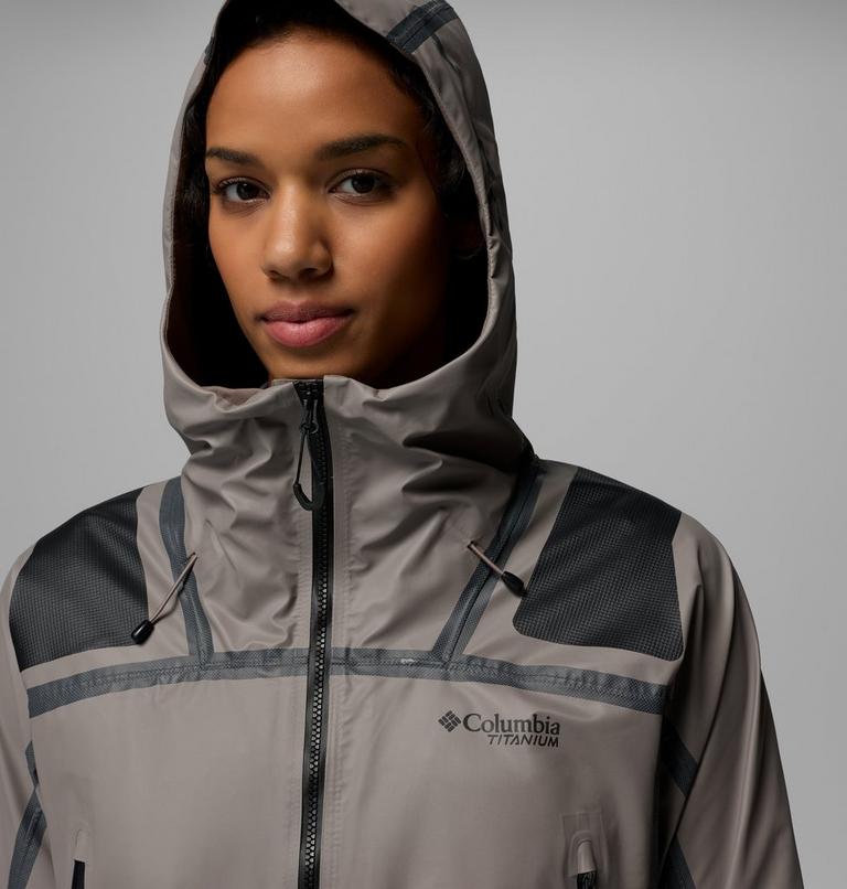 Women's Whistler Peak Waterproof Jacket, Color: Iron, image 7
