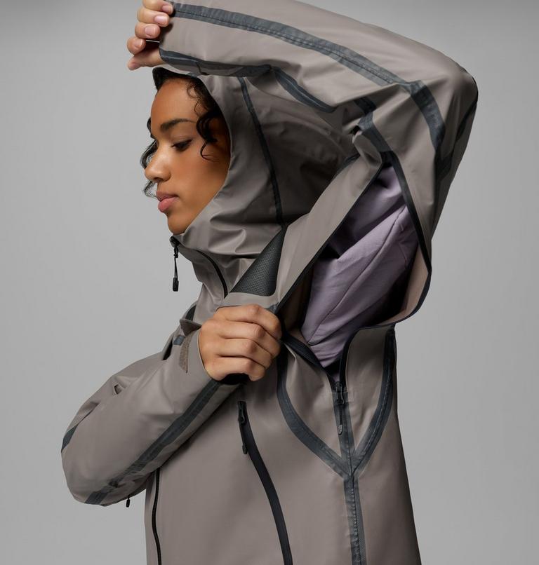 Women's Whistler Peak Waterproof Jacket, Color: Iron, image 10