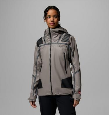 Women's Whistler Peak Waterproof Jacket, Color: Iron, image 3
