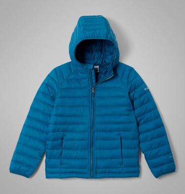 Youth Powder Pass Insulated Jacket, Color: Phoenix Blue, image 3