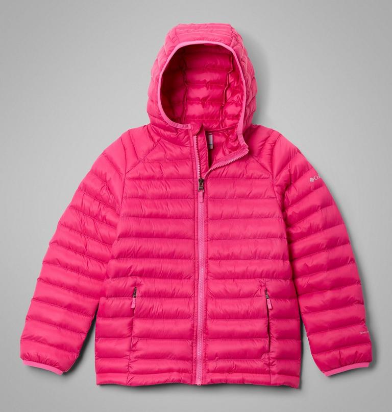 Youth Powder Pass Insulated Jacket, Color: Guava Pink, image 1