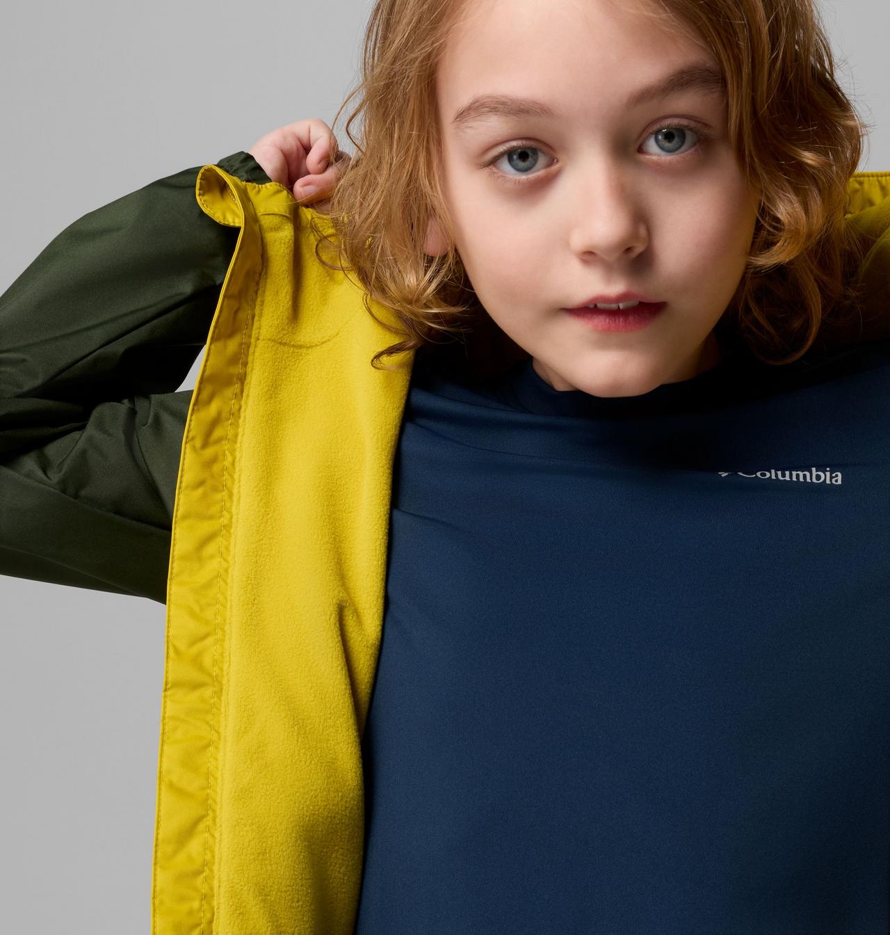 Boys' Rainy Trails III Fleece Lined Jacket 5