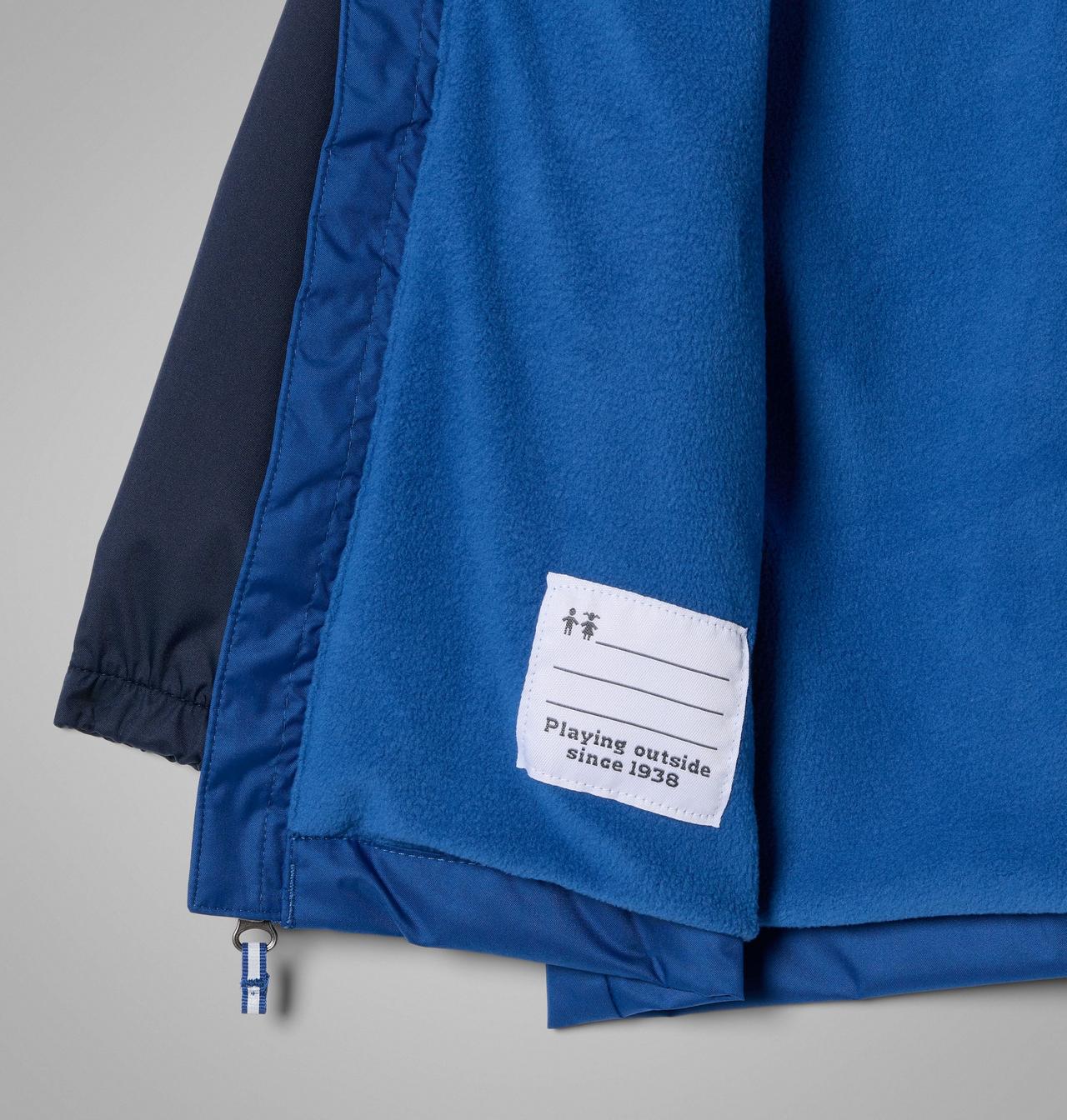 Boys' Toddler Rainy Trails III Fleece Lined Jacket 3