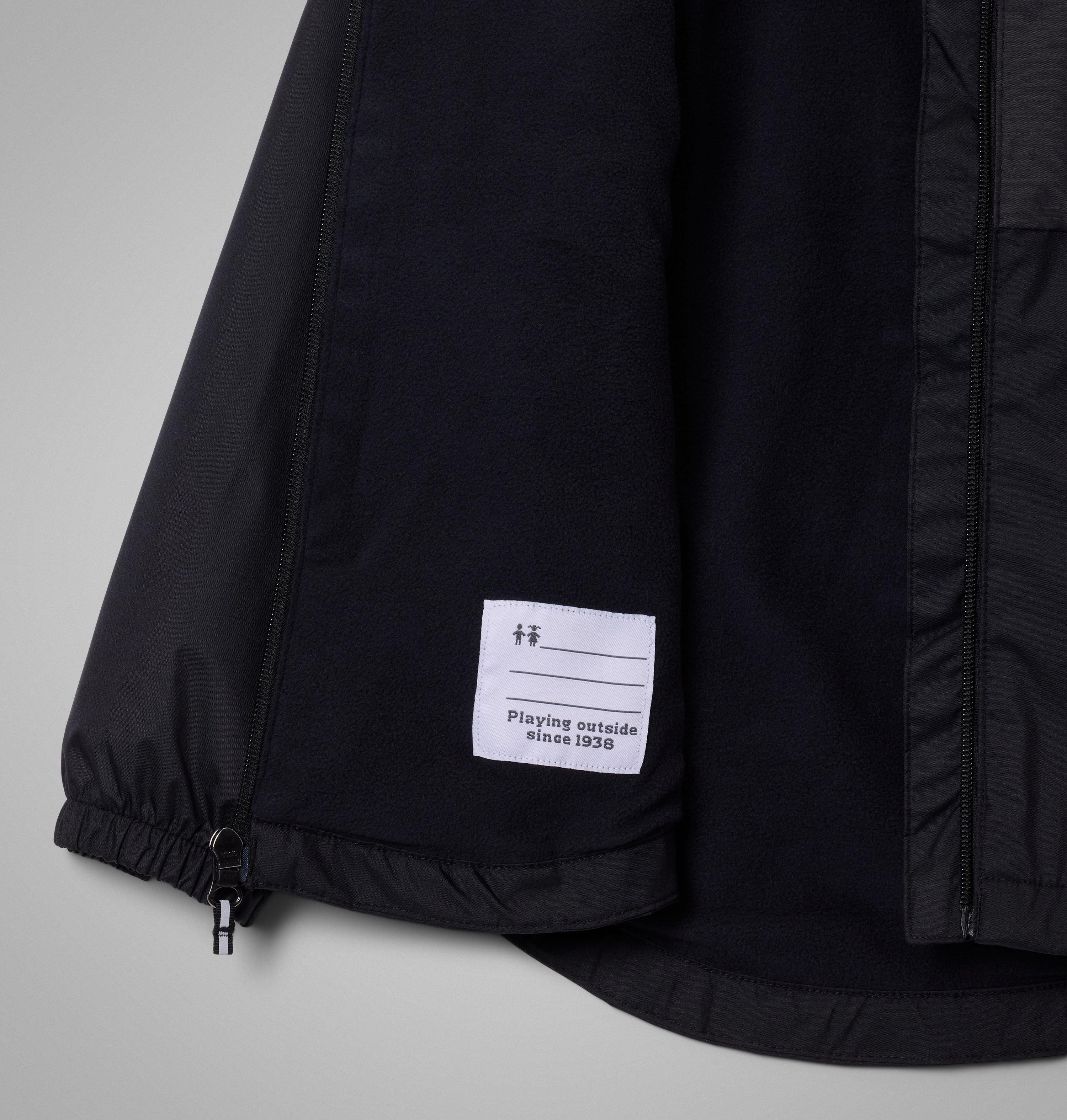 Girls' Rainy Trails III Fleece Lined Jacket 3