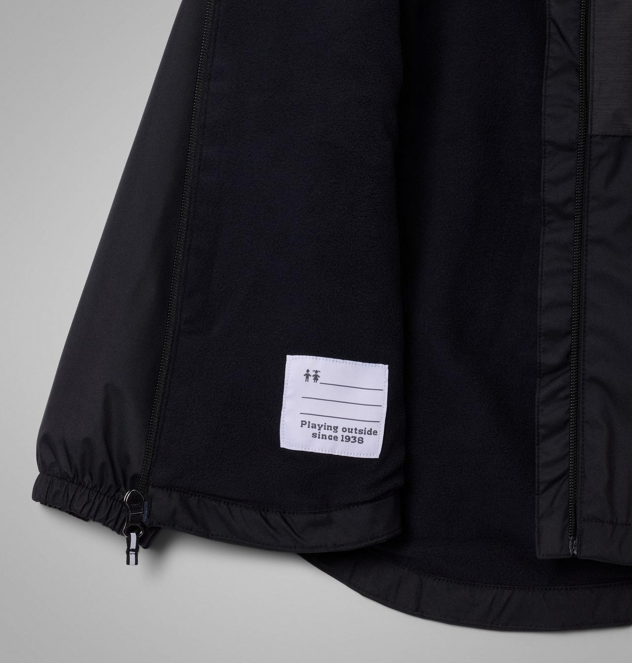 Girls' Rainy Trails III Fleece Lined Jacket 3