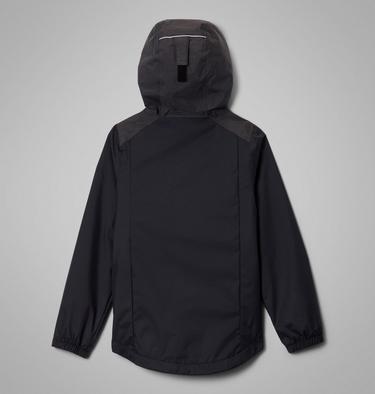 Girls' Rainy Trails III Fleece Lined Jacket, Color: Black, image 12