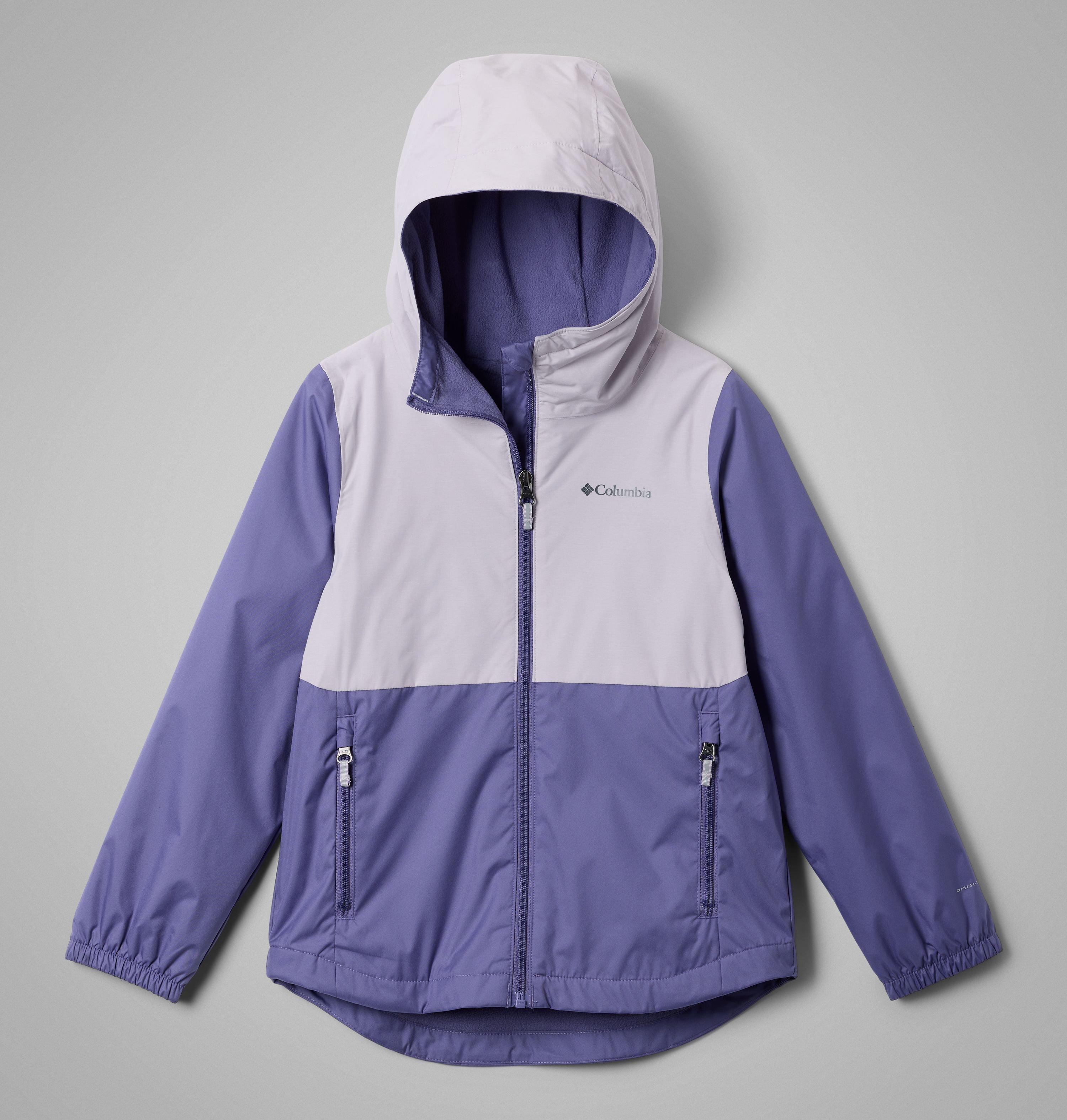 Columbia Girls' Rainy Trails III Fleece Lined Jacket-